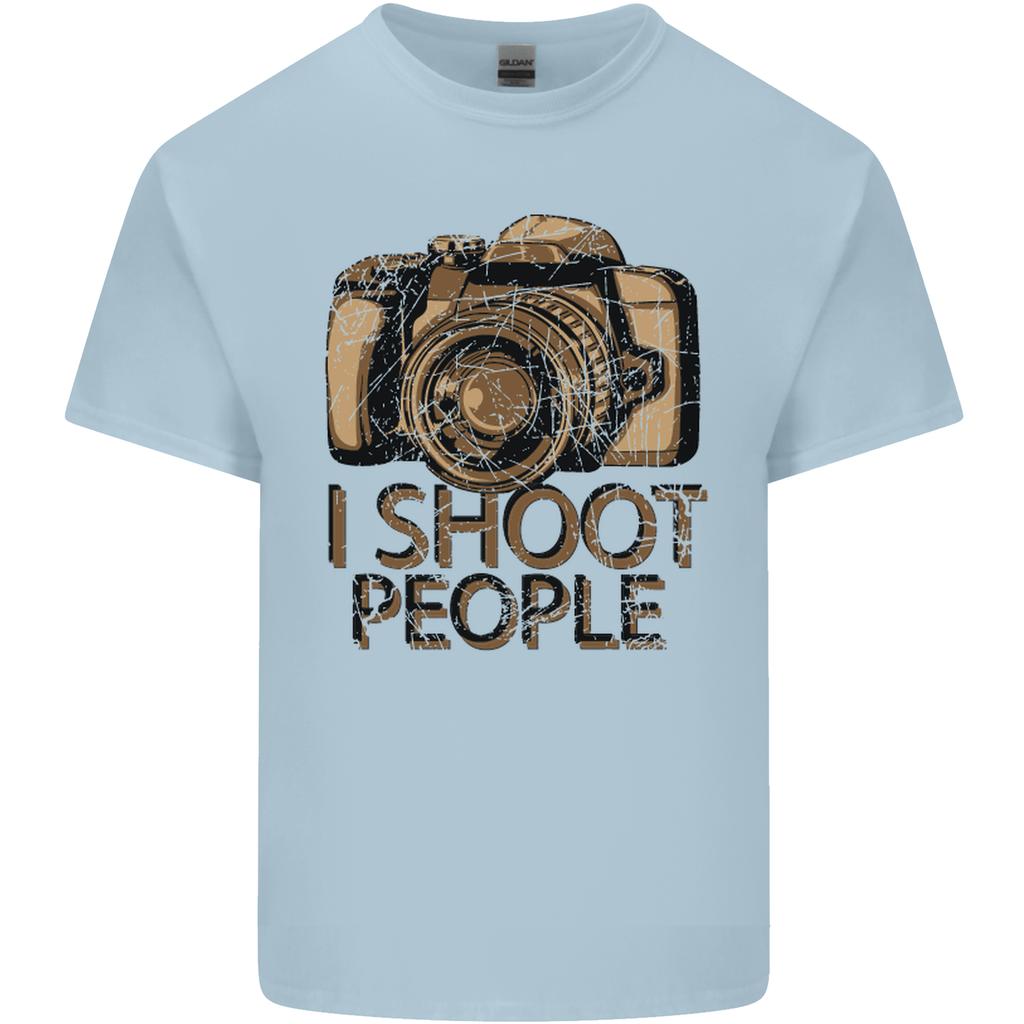 Photography I Shoot People Photographer Unisexs Light Cotton TShirt