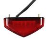 1pc Universal 12V Motorcycle Tail Light License Plate Lamp Brake Stop Lights For Scooters Mopeds Motocross Dirt Bike Accessories