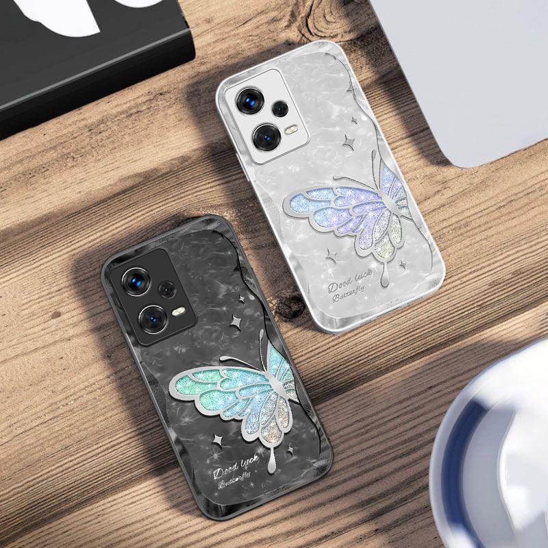 Malowanie olejne Kwiat Dla Xiaomi 14 Ultra 13 Lite Redmi Note 13 11 Pro 12 Plus Poco X6 3 Pro F4 6 GT Szkło hartowane Etui na telefon