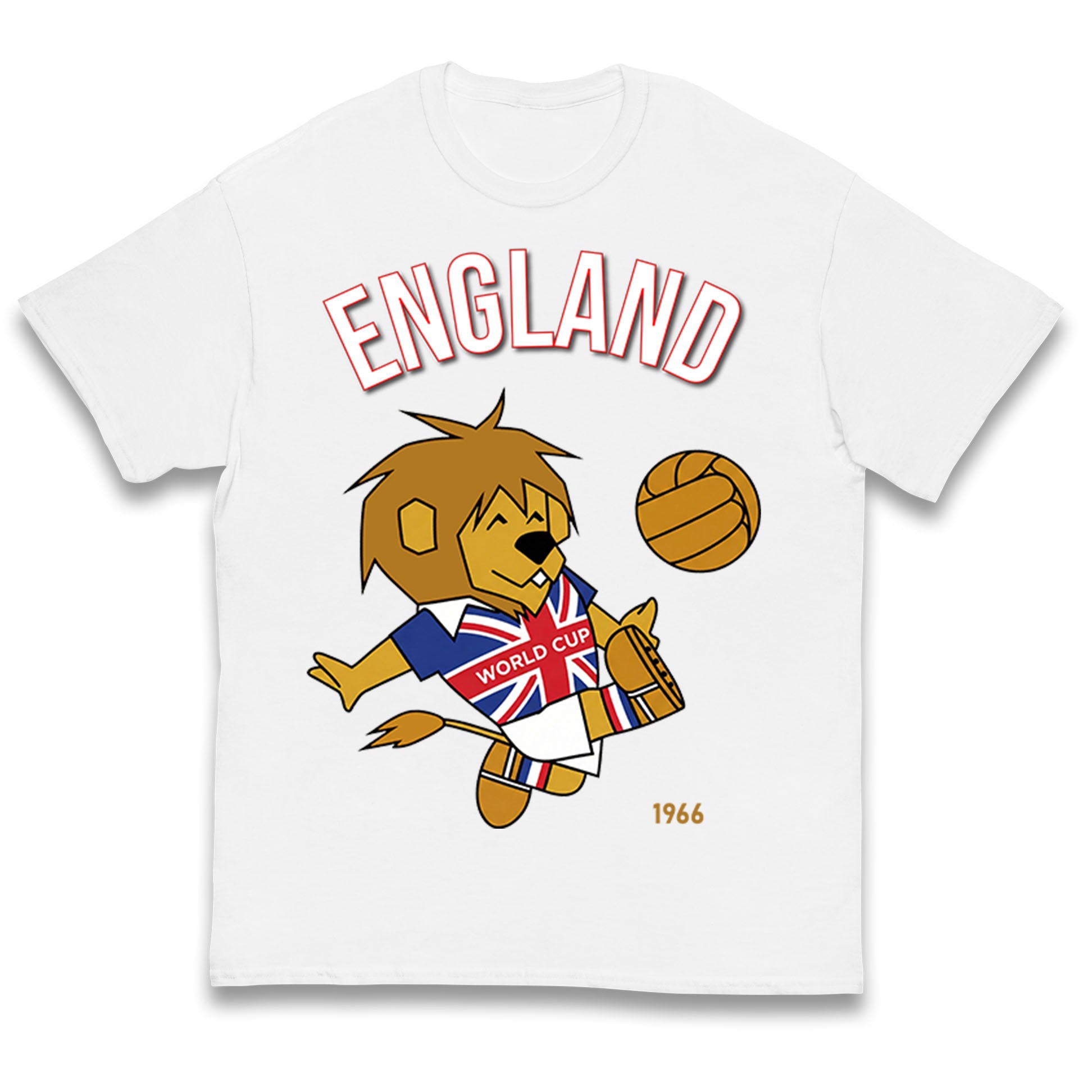 World Cup Willie England 1966 Kids T Shirt 110
