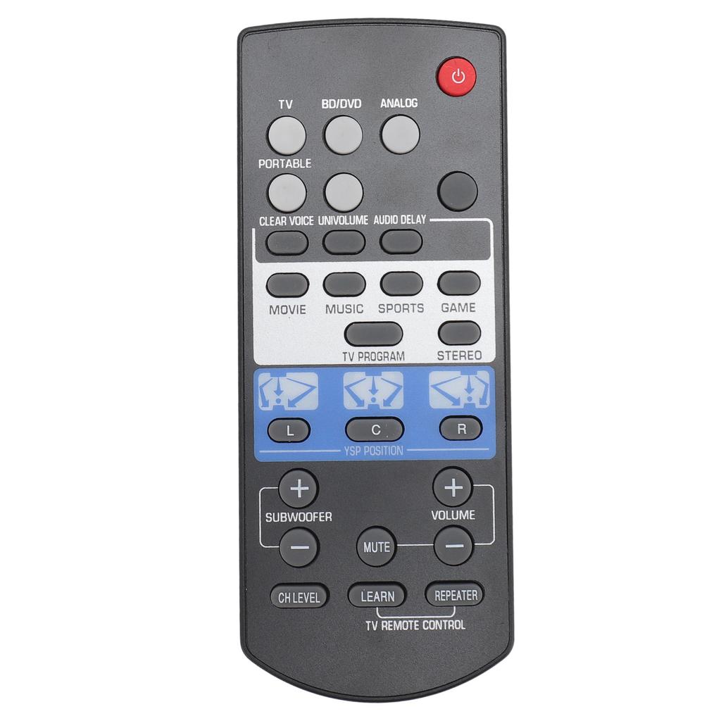 FSR80 ZG80760 Remote Control Universal Speaker Remote Control Replacement for YSP‑1400 YSP‑1400BL