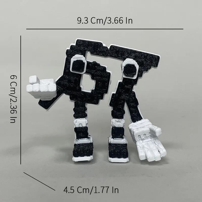 3D Printed Brainrot Animals Tralalelo Tralala Sharkbricks Gift For Children Car Desktop Home Decor