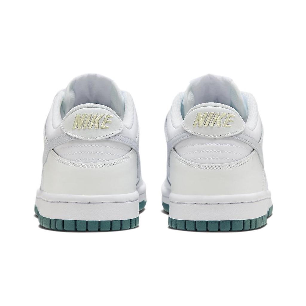 New Nike Dunk Low White Grey Teal GS FD9911-101