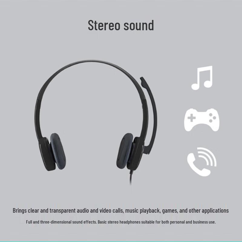 Logitech H151 Wired Stereo Headset
