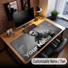 Custom Name Extended Mouse Pad,Kontra K Gaming Desk Mat For Home Office Desktop Decor