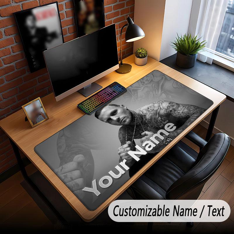 Custom Name Extended Mouse Pad,Kontra K Gaming Desk Mat For Home Office Desktop Decor