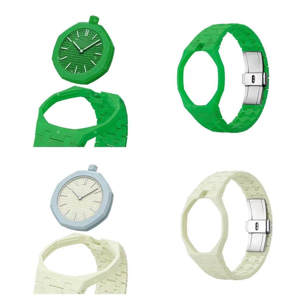 Advanced Luxury Modification Kit For Swatch X AP Royal POP Ceramic Biomaterials Watch Case Strap Pocket Changer To Wristwatch