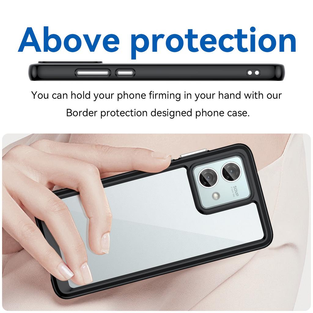 For Motorola Moto G84 5G Case TPU+Acrylic Protective Phone Cover