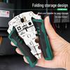 Tuosen Electrician's Multifunctional Cable and Wire Stripper Pliers with Voltage Tester
