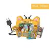 Small Construction Block Toaster Tv Set Household Appliance Model Assembled Brick Diy Fun Game Toy Gift Suitable For Home Decoration