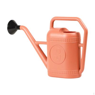 Regadera de Jardín con Asa Portátil y Cabezal de Riego para Macizos de Flores