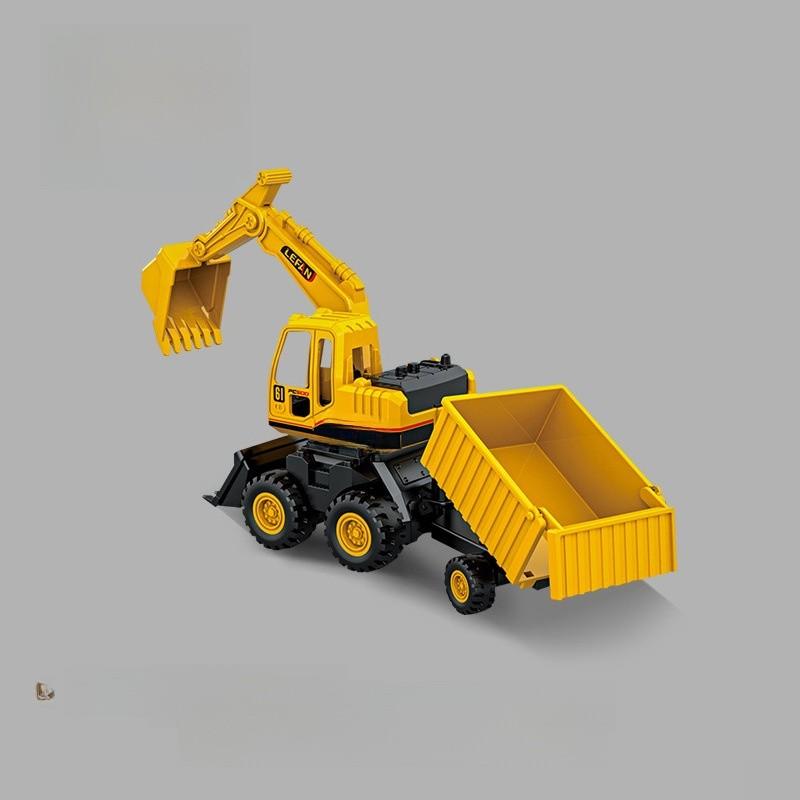 Inertia Construction Vehicles Set With Moving Joints For Kids Learning And Play