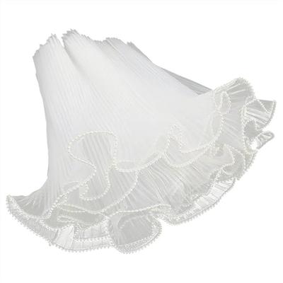 3 Pcs Flower Wrapping Mesh Yarn Pearl Edge Packaging Paper Bouquet Wrapping Yarn Gift Wrap Mesh Paper Florist Supplies