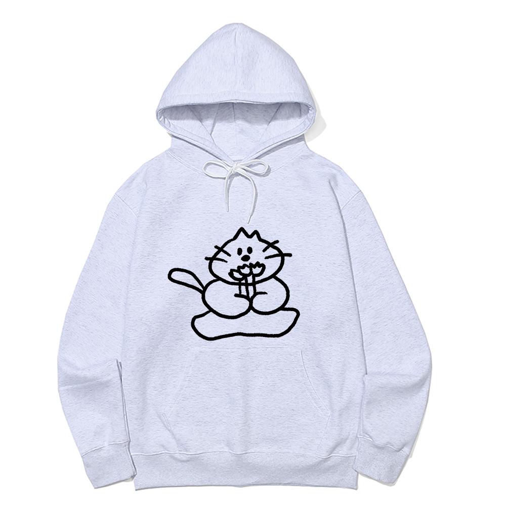 Cat Going To Confess Hoodie_3 Color
