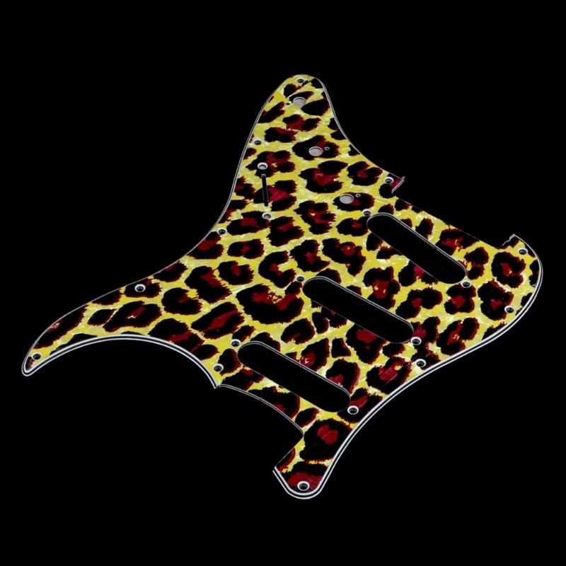 11 Hole Scratchplate Standard Guitar Mudguard Guitar Bass 6 Strings Model Guitar