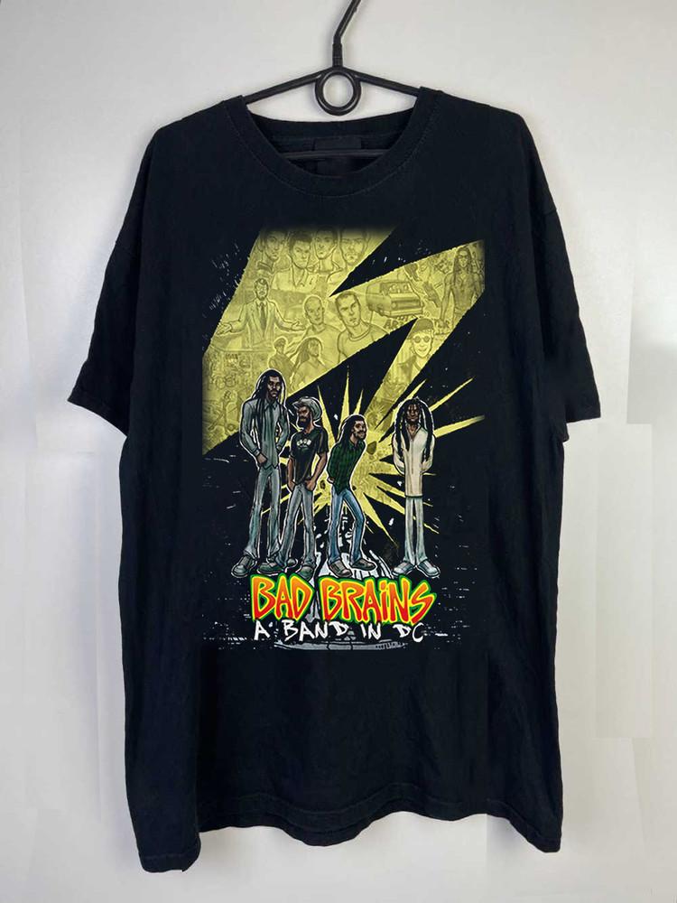 Bad Brains A Band in DC Tour Unisex T-Shirt All Size S-2345XL PR0148 Unisex T-Shirt XL