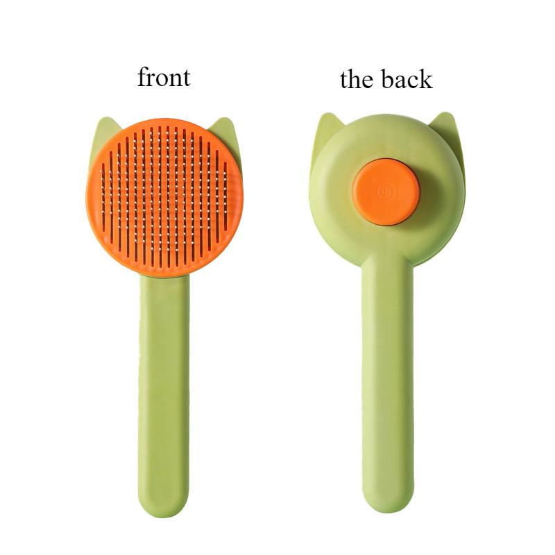 Creative Self-cleaning Comb Color Matching Hair Removal Comb Universal Comb for Dogs and Cats Hair Removal and Floating Pet Comb