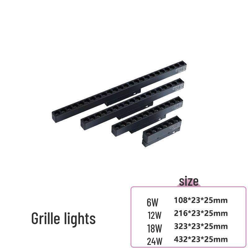 Shatterproof Magnetic Spotlight 2.0: Dual-Sided Energy-Efficient Aluminum Track Light for Living Rooms