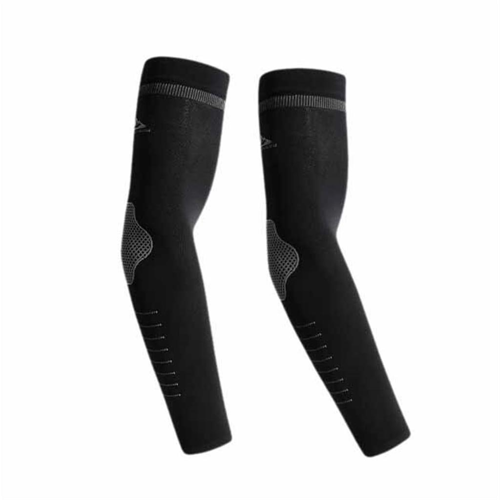 1Pair Ice Silk Arm Sleeves For Men & Women Uv Sun Protection Breathable Outdoors Sports Workouts Lightweight Arm Sleeves