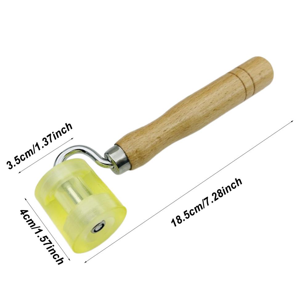 

Звукопоглощающий ролик, портативный инструмент для ламината, автомобильный звукопоглощающий ролик, эргономичный инструмент для швов, ручной роликовый инструмент для жёлтый