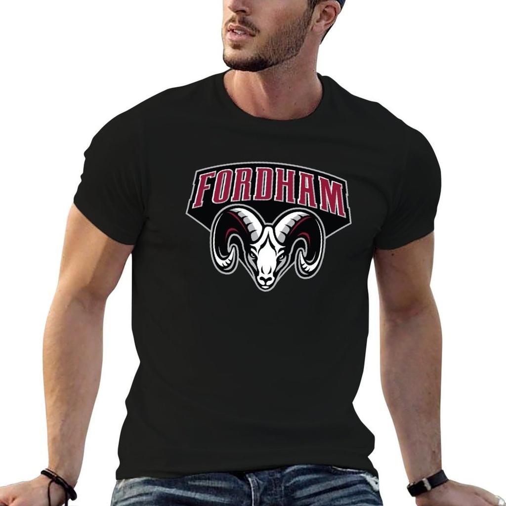 Fordham Rams Tshirt Anime Tshirt Oversized Unisexs Graphic Tshirts Big And Tall