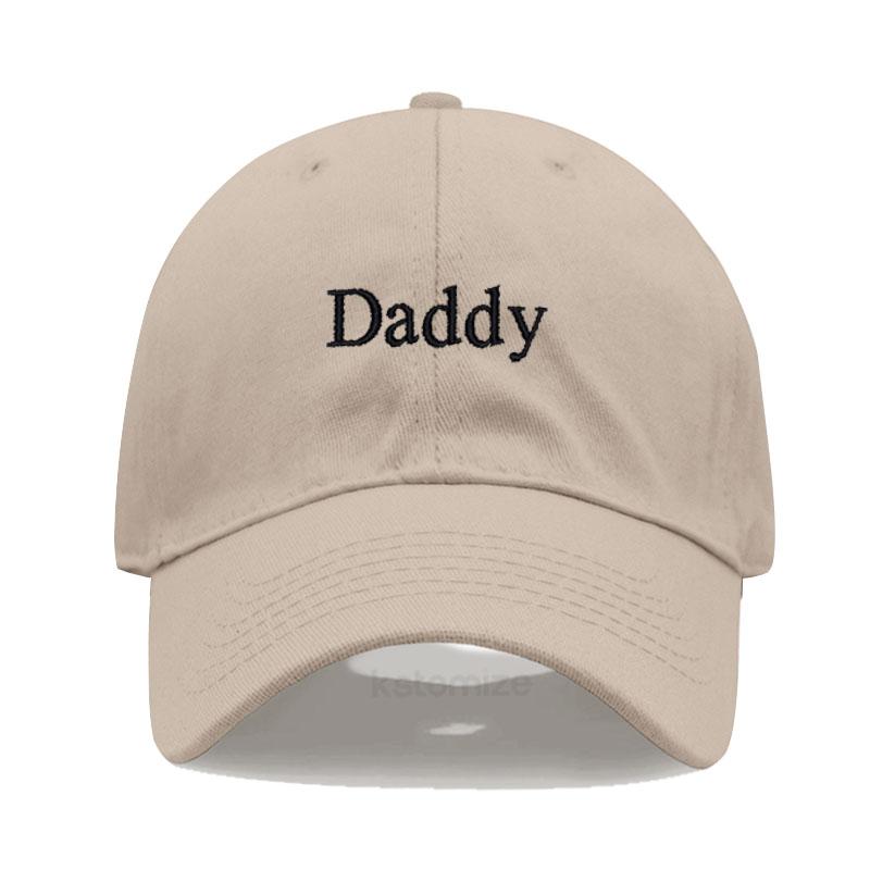 Daddy Embroidered Baseball Cap for Women Men Fashion Adjustable Soft Cotton Dad Hat Unisex Classic Golf Caps