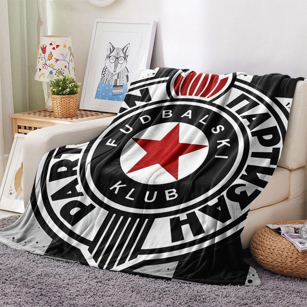 Partizan KK FlAannel Blanket, High quality Comfortable for All Seasons, Home Decor, Warmth and Comfort