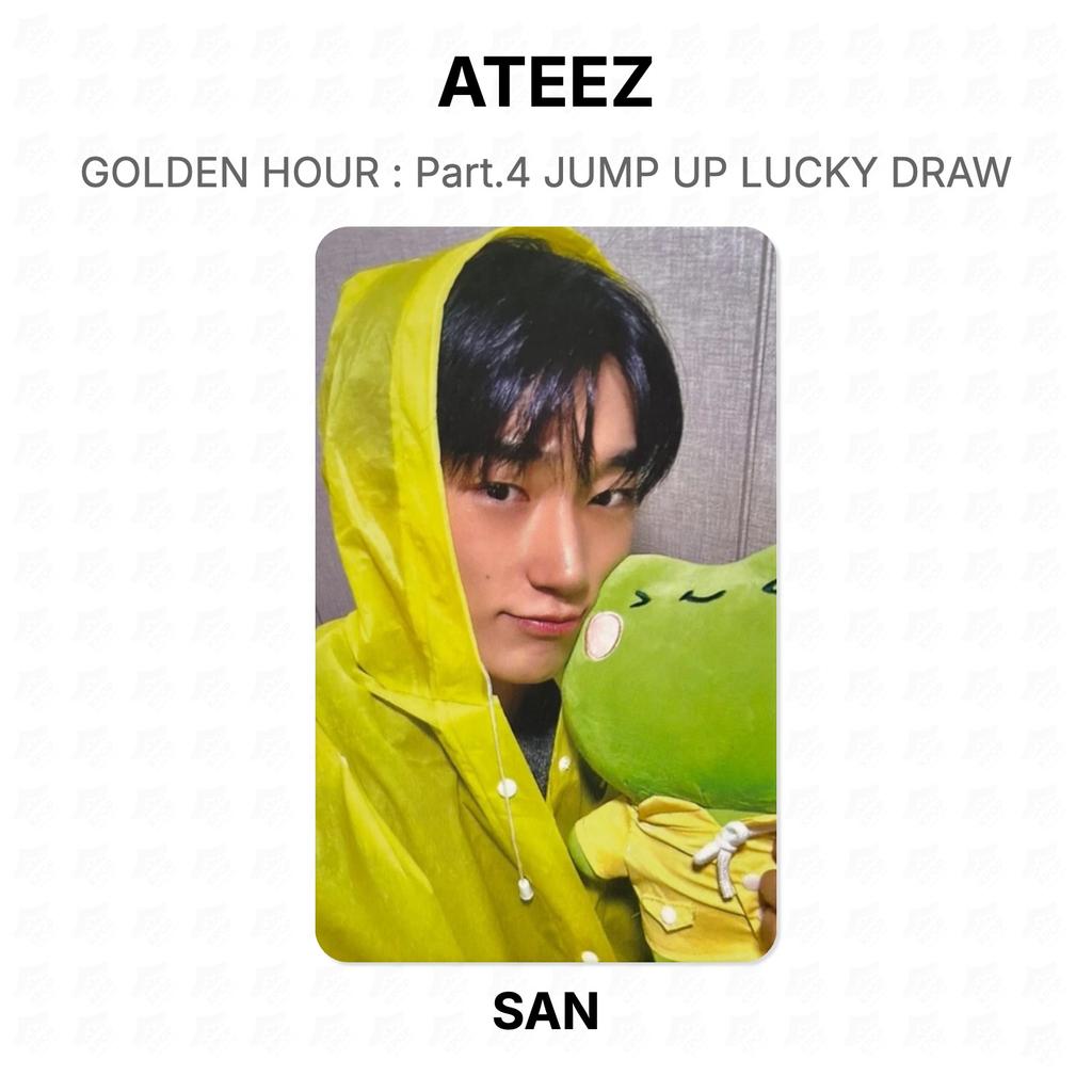 ATEEZ GOLDEN HOUR : Part.4 JUMP UP LUCKY DRAW Official Photocard