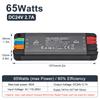 Ultra-thin LED Power Supply 36W 65W 100W 200W AC 110-265V Worldwide Compatible DC 12V 24V Silent Lighting Transformer LED Conver