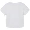 Levis Soft Comfortable Casual Ribbed Crew Neck Short Sleeve T-Shirt Women Tops White 003HQ-0000