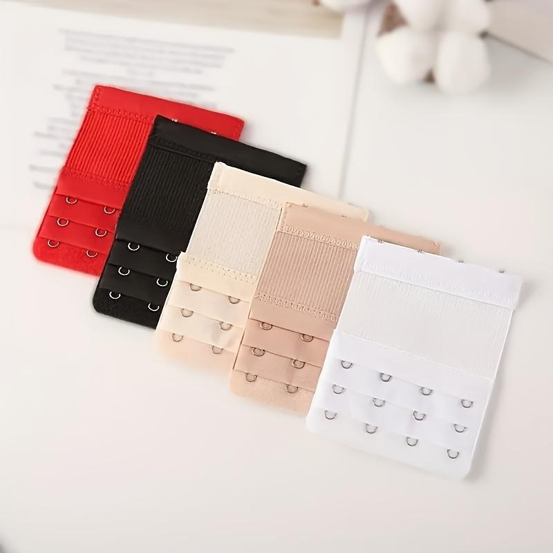 Bra Extender Bra Strap Extenders with Hooks  for Women Elastic Bra Extension Strap Hook Clip Extender Adjustable Belt Buckle Intimates Accessories