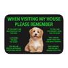Lovely Pug Dog Front Door Floor Entrance Mats Outdoor Bathroom Kitchen Doormat Garden Carpet Rug