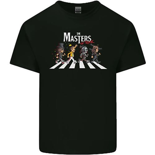 Masters of Rock Band Music Heavy Metal Mens Cotton T-Shirt Tee Top