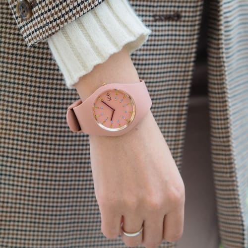 Authorized Dealer Ice-watch Ice Watch Ladies Watch 021045 Ice Cosmos Celeste Clay Medium