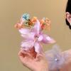 Bohemian Flower Hair Stick Simulation Flower Bride Hair Accessories Thai Hair Fork  Bridesmaid