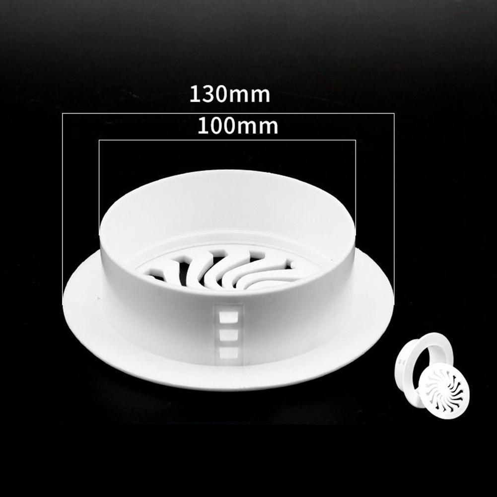 Ventilation Parts Grille Cover 1PC Non toxic White Plastic 40mm 100mm Air Vent Grille Parts For Air Vent Grille