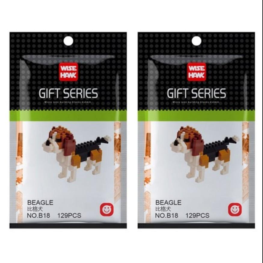 Nanoblock Beagle 129 Teile (Stck)