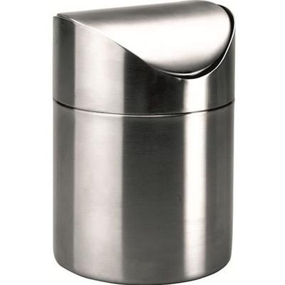 Table Bin - IBILI - 769200 - High Quality Stainless Steel - Flip Lid - Dishwasher Safe