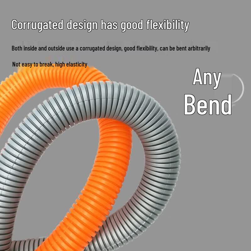 Xunpu Yellow Plastic Corrugated Flame Retardant Conduit