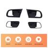 Glossy Black Interior Door Handle cover trim For Infiniti G37 G25 G35 2007-13