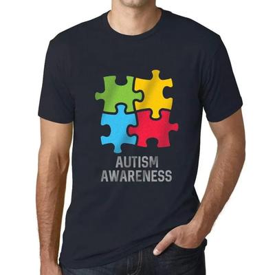 Unisexs Graphic TShirt Autism Awareness EcoFriendly Limited Edition Short Sleeve