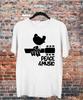 Woodstock Music Festival Peace 1969 Maglietta con logo base Taglie complete S-5XL TT1005 Maglietta unisex