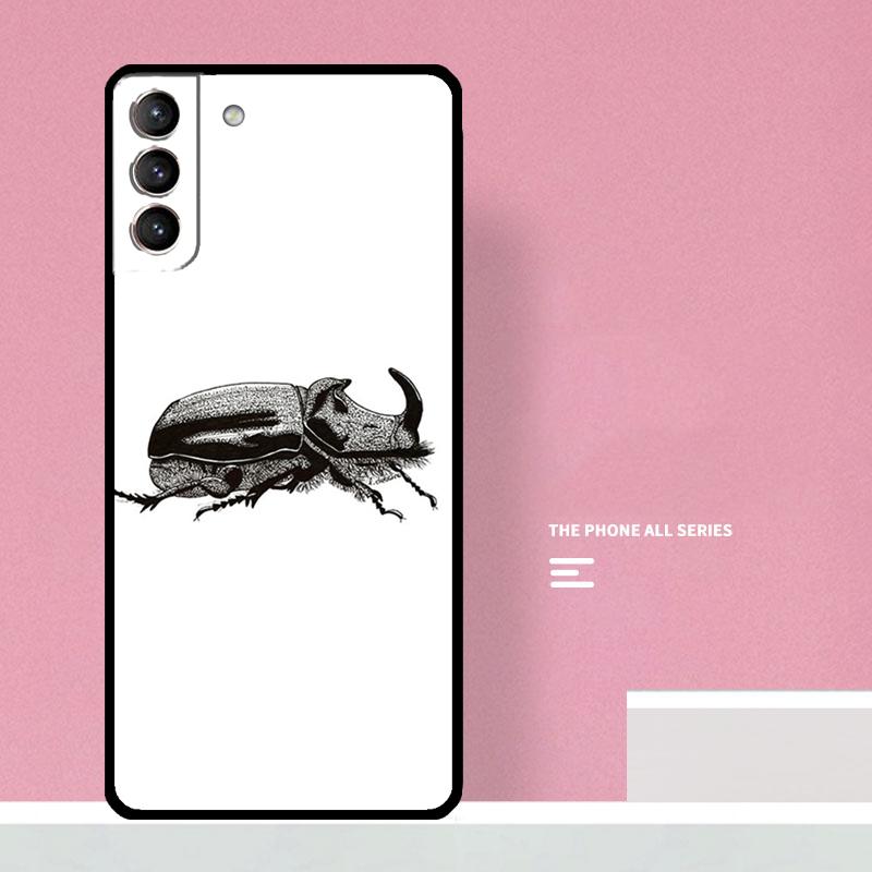 Beetles Insects Phone Case For Samsung Galaxy S26 S23 Ultra S20 S21 S22 S24 S25 Plus S10 S25 FE Cover Coque