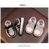 Commerce extérieur Chaussures pour enfants et filles Chaussures de sport Bébé Printemps et automne Garçons Chaussures montantes type skate 1-6 ans Printemps et automne Nouveaux modèles
