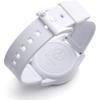 Q&Q SmileSolar GROOVISIONS GRV3013 Solar Analog Watch with Waterproof Urethane Strap, White, RP26J811