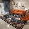 Home Decoration Bohemian Luxury Carpet Living Room Non-slip Cloakroom Area Rug Easy Clean Sofa Table Mat Customizable Washable