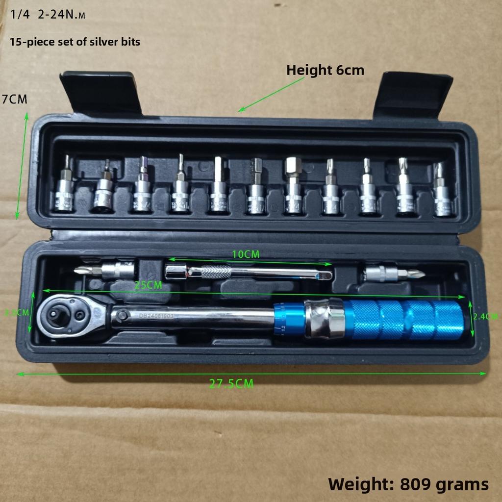 Adjustable Torque Wrench Set, High Precision Preset Torque Wrench for Automotive Spark Plug Repair,Torque Range Adjustable Tool