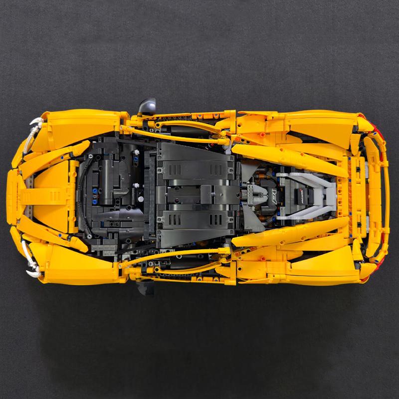 3893pcs P1 Technical Super Car Building Blocks Set - MOC 1:8 Scale Model Sports Cars Bricks for Adults, Toys & Gifts for Boys