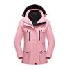 Unisex 3-in-1 Waterproof Down Jacket with Detachable Fleece Liner for Autumn/Winter Mountaineering