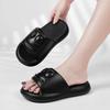 Fashion Fashion Slippers Brand Candy Color Platform Slippers Women Summer Comfort Soft Sole Non-Slip Bathroom Sandals Woman Beach Shoes